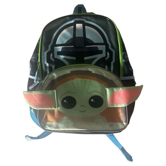 Star Wars Mandalorian Grogu‎ Backpack Kids School Bag The Child - Picture 1 of 7